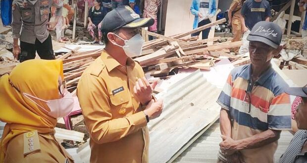 Bupati Sachrul Kunjungi Lokasi Bencana di Motongkad