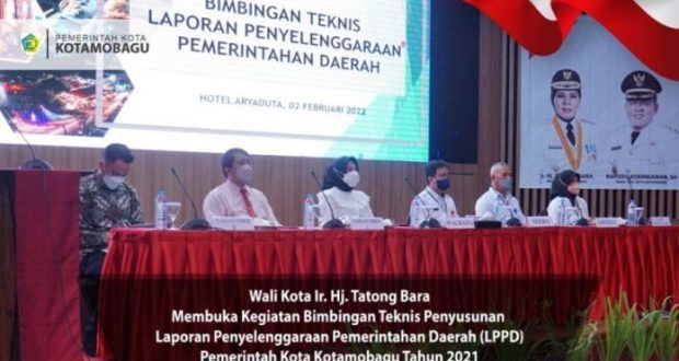 Bimtek Penyusunan LPPD Dibuka Secara Resmi Oleh Wali Kota
