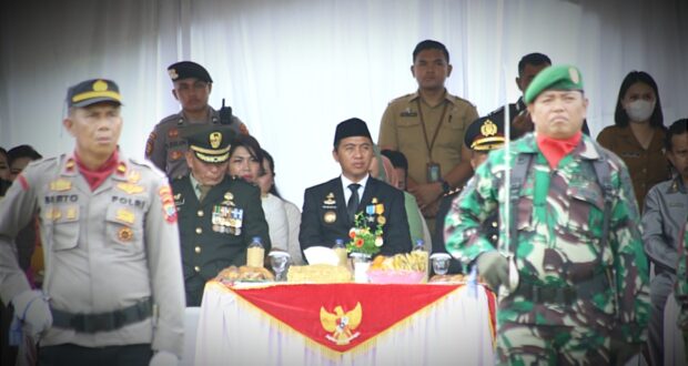 Bupati Sam Sachrul Mamonto Hadiri Upacara Rangkaian Hari Bhayangkara Ke-76