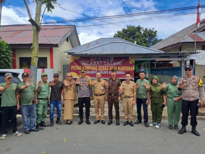 Prima Poluakan Hadiri Launching Kampung Bebas Dari Narkoba Desa Tabang
